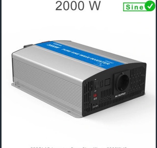 اينورتر مبدل سينوسى تمام مسي اصل EPEVER 2000W-24VDC-220VAC
